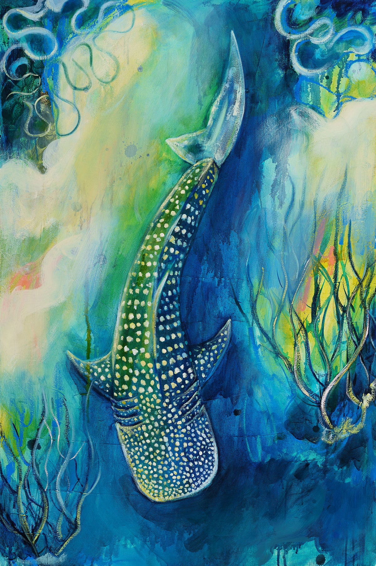 Gentle Giant No. 2 by Carma Visions, full painting in true-to-life color