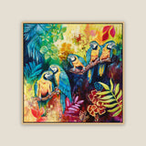 Whispers of the Tropics limited edition canvas by Carma Visions, in a natural maple floating frame