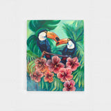 Harmony in Bloom by Carma Visions, shown on a white wall