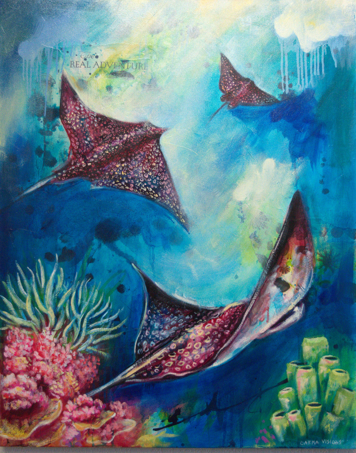 Dance of the Deep by Carma Visions, full painting