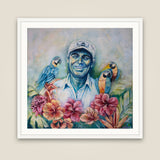 Son of a Sailor open edition print, white frame