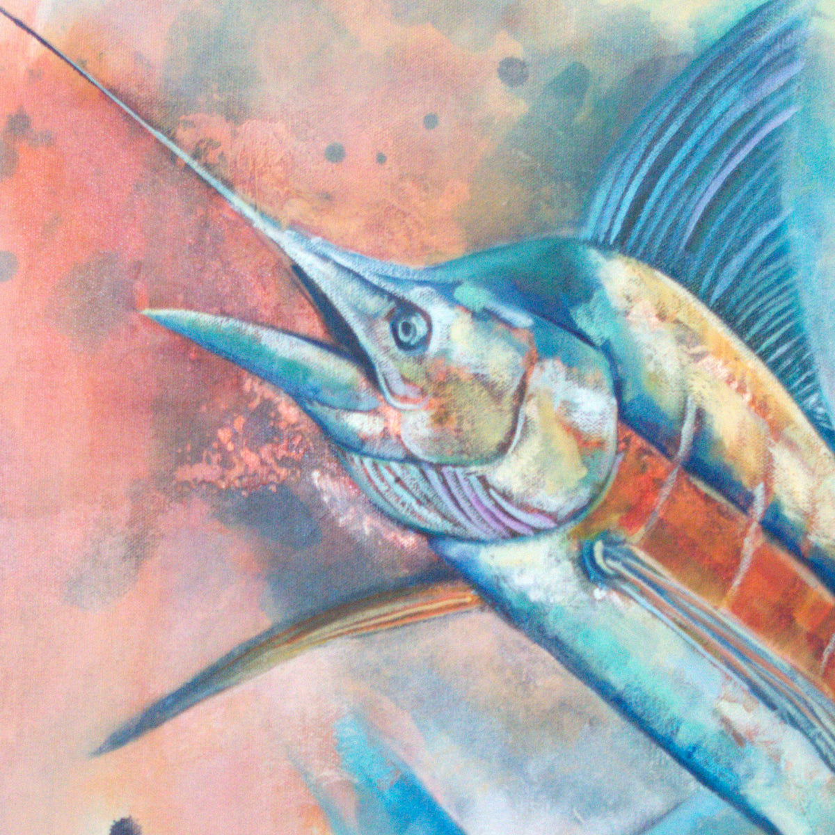 Chasing the Horizon by Carma Visions, close-up of the sailfish