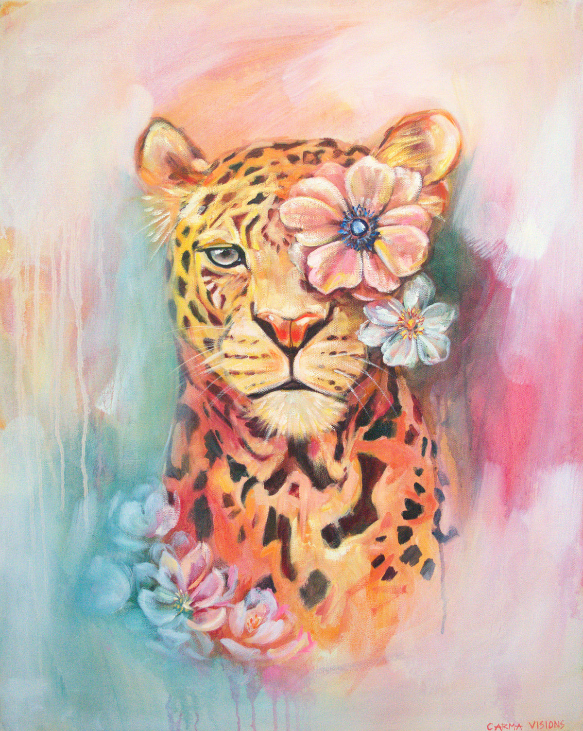 The Softest Strength by Carma Visions, full painting