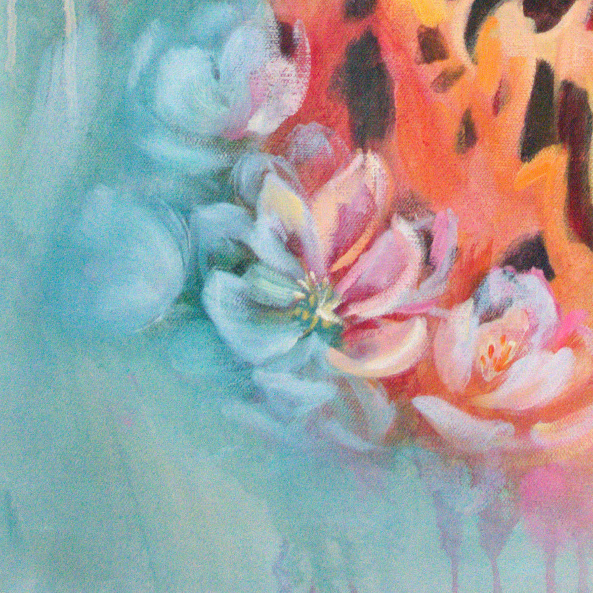 The Softest Strength by Carma Visions, close-up of the blossoms