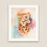 The Softest Strength open edition print, white frame