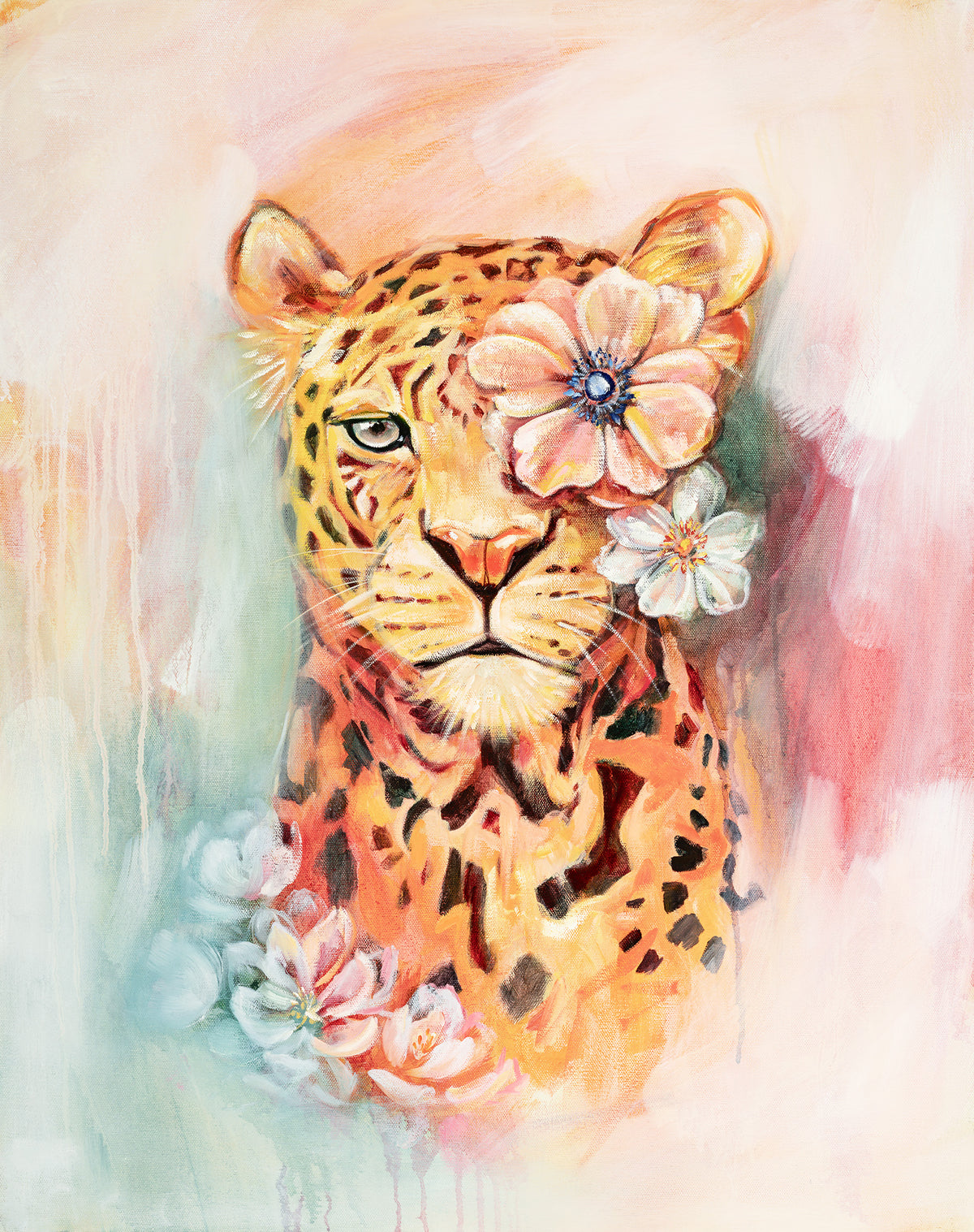 The Softest Strength by Carma Visions, full painting in true-to-life color